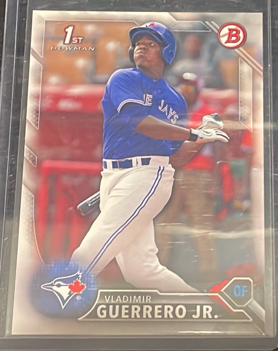 Lynchcardsales's tweet image. Giveaway! Vlad first bowman To enter just retweet this tweet and follow me. I'll pick the winner tommorow night. Good luck! Also Check out my page if you like baseball cards