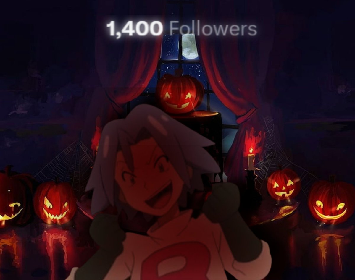 HappyHatterkid's tweet photo. #JamesSpookyParty

"WE DID IT!!! ONE THOUSAND FOUR HUNDRED!!"

"I believe that means I should pick a winner, AND close this party soon! And I believe our winner for the best singer issssssssssss...!" https://t.co/g4z3R1nPJY