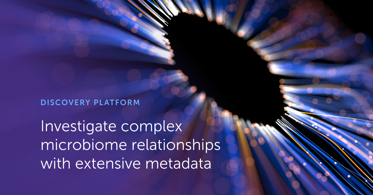 Our Discovery Platform lets you investigate complex microbiome relationships through a comprehensive cohort of analysed samples accompanied by health data. Discover the robust insights you can leverage from our comprehensive databank: loom.ly/wMwUgpA