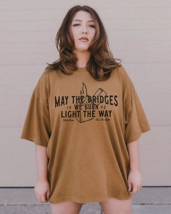 msNashty's tweet photo. burning bridges..... light the mother's up!!!!

so in love with the oversized boxy cut of these cotton tees!!!
pairs perfectly with bike shorts.....
.
#grapictees #graphictshirt #shopnvconline #womenownedbusiness #behindtheyellowdoor #collectiveboutique https://t.co/xjvwykSWNS