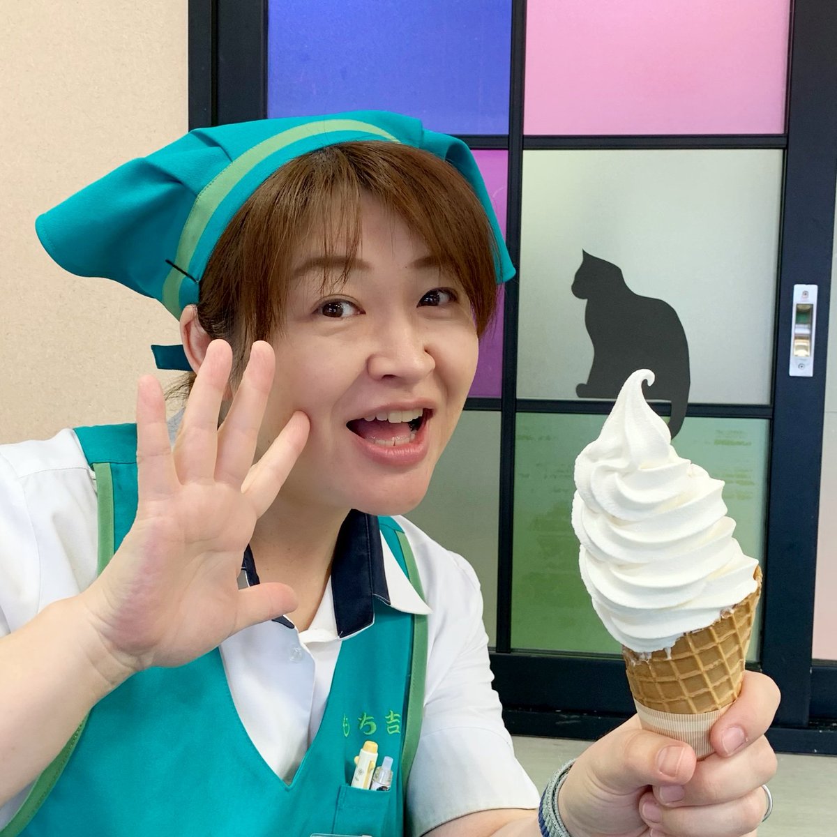 お知らせ🍦 10月1日より”もち吉 岡山浜店”にてソフトクリームの販売を