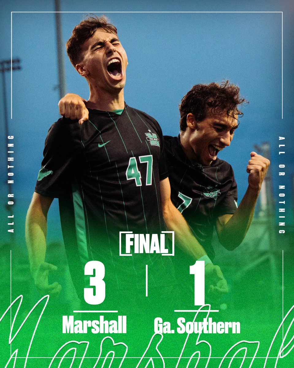 HerdMSoccer's tweet photo. Soaring to 🔟 Wins in a Row! 🚀

#AllOrNothing // #WeAreMarshall https://t.co/vfOEYdLkFF