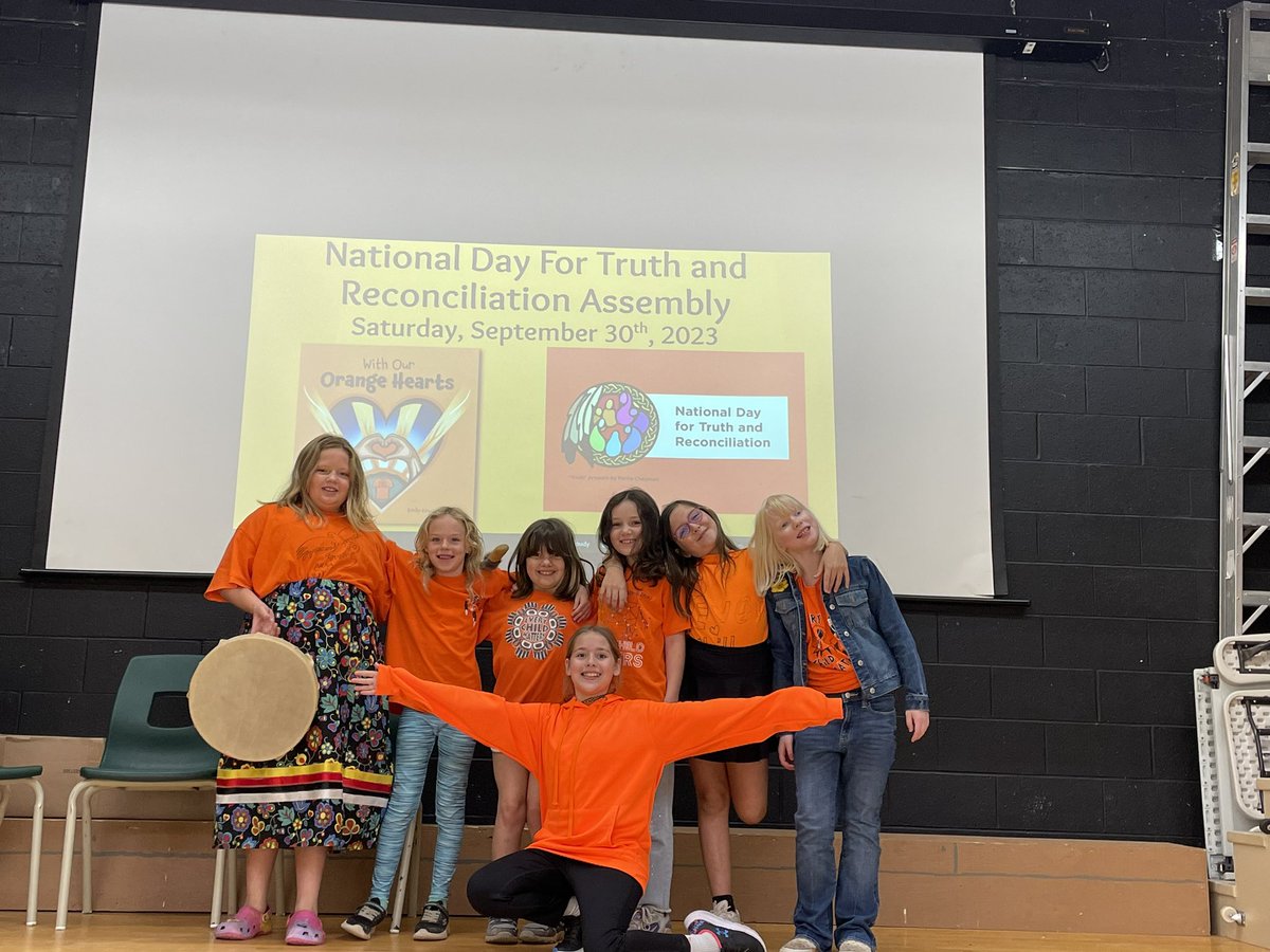 Chi miigwech to these individuals for leading our Truth and Reconciliation assembly <a href="/BuckhornKPR/">Buckhorn Public School</a>