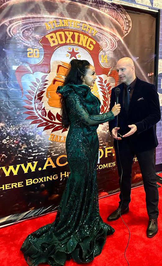 Patrick J. Killian (@pat_killianart) on Twitter photo Being interviewed on the red carpet by <a href="/DrNinaRadcliff/">Nina Radcliff</a> before the 7th annual induction of the Atlantic City Boxing Hall of Fame <a href="/acbhof/">AC Boxing Hall Fame</a> Being interviewed on the red carpet by <a href="/DrNinaRadcliff/">Nina Radcliff</a> before the 7th annual induction of the Atlantic City Boxing Hall of Fame <a href="/acbhof/">AC Boxing Hall Fame</a>