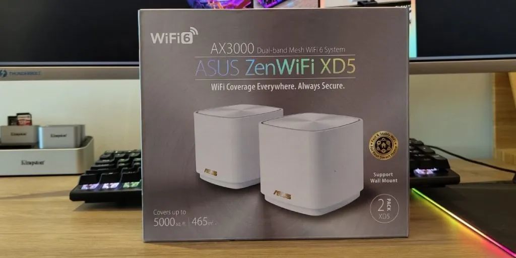 gdgtme's tweet photo. Meet the ASUS ZenWiFi XD5: Your Wi-Fi 6 mesh system solution for all living spaces. Easy setup and reliable network speeds for everyday tasks. #ASUS #ZenWiFiXD5 #WiFi6 #MeshSystem @ASUS_MiddleEast 

Read our review: https://t.co/oqJg0e1oFP https://t.co/kXeXHPOeKw