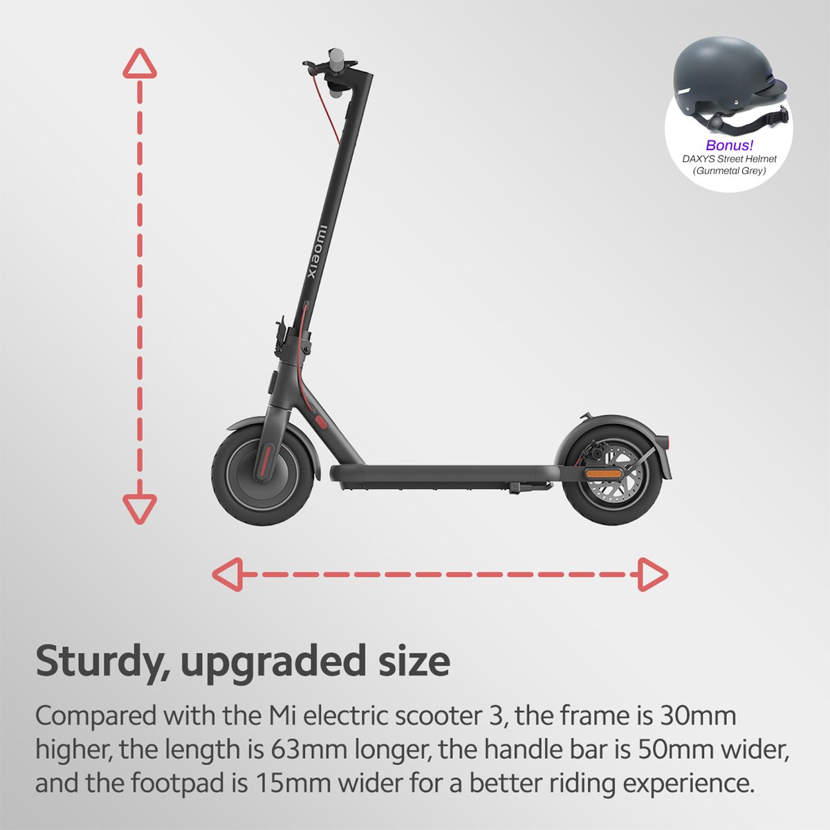 🚨 DEAL ALERT 🚨 If you've been checking out the Xiaomi Scooter 4, wait no longer as you'll receive a BONUS Daxys Helmet at no extra cost! No Code needed, simply checkout #Promo

Shop Here: loom.ly/OGVu57k

#Panmi #Daxys #Xiaomi #Scooter4 #Deal