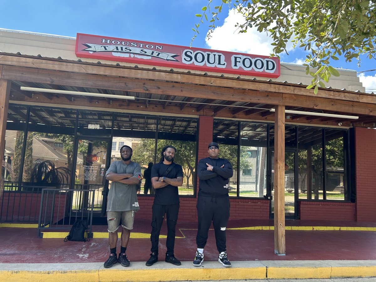 The Florida, Louisiana, & Cali guys had to be feed by Houston’s Finest.            
This Is It Soul Food “If you know you know.” #supportblackowned #HTown #PullUp’23