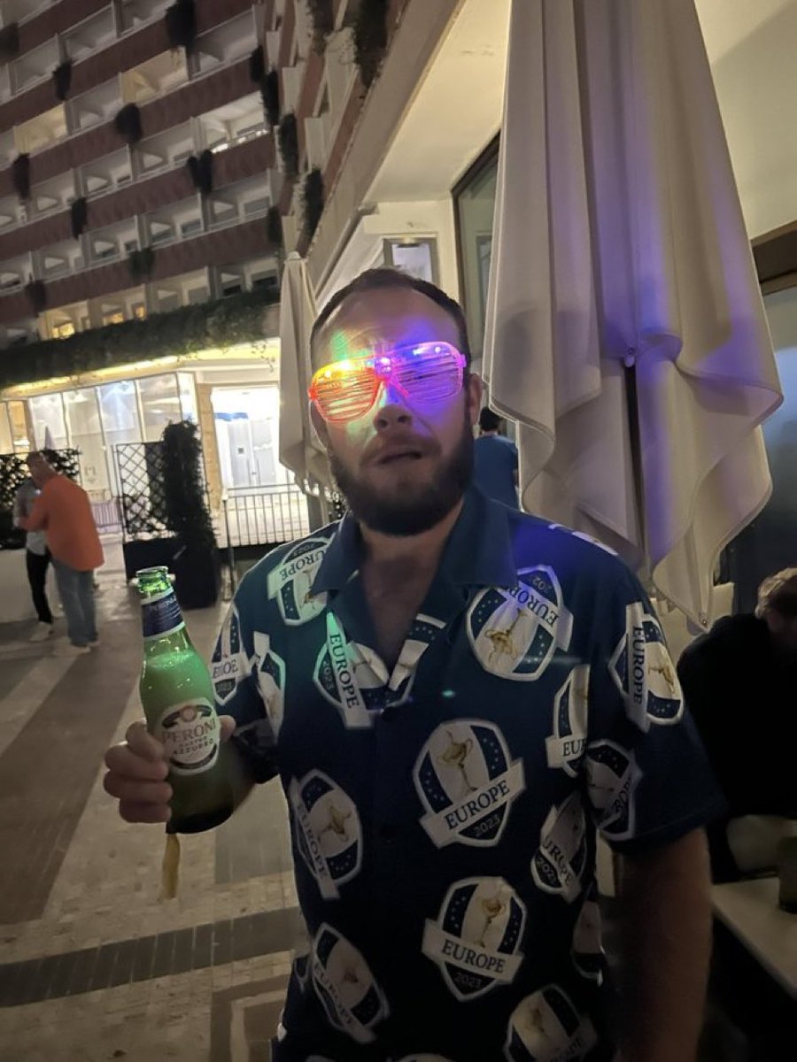 ForePlayPod's tweet photo. Tyrrell Hatton last man standing in Rome because of course he was.

Never change, Tyrrell. https://t.co/ExJopkdne2