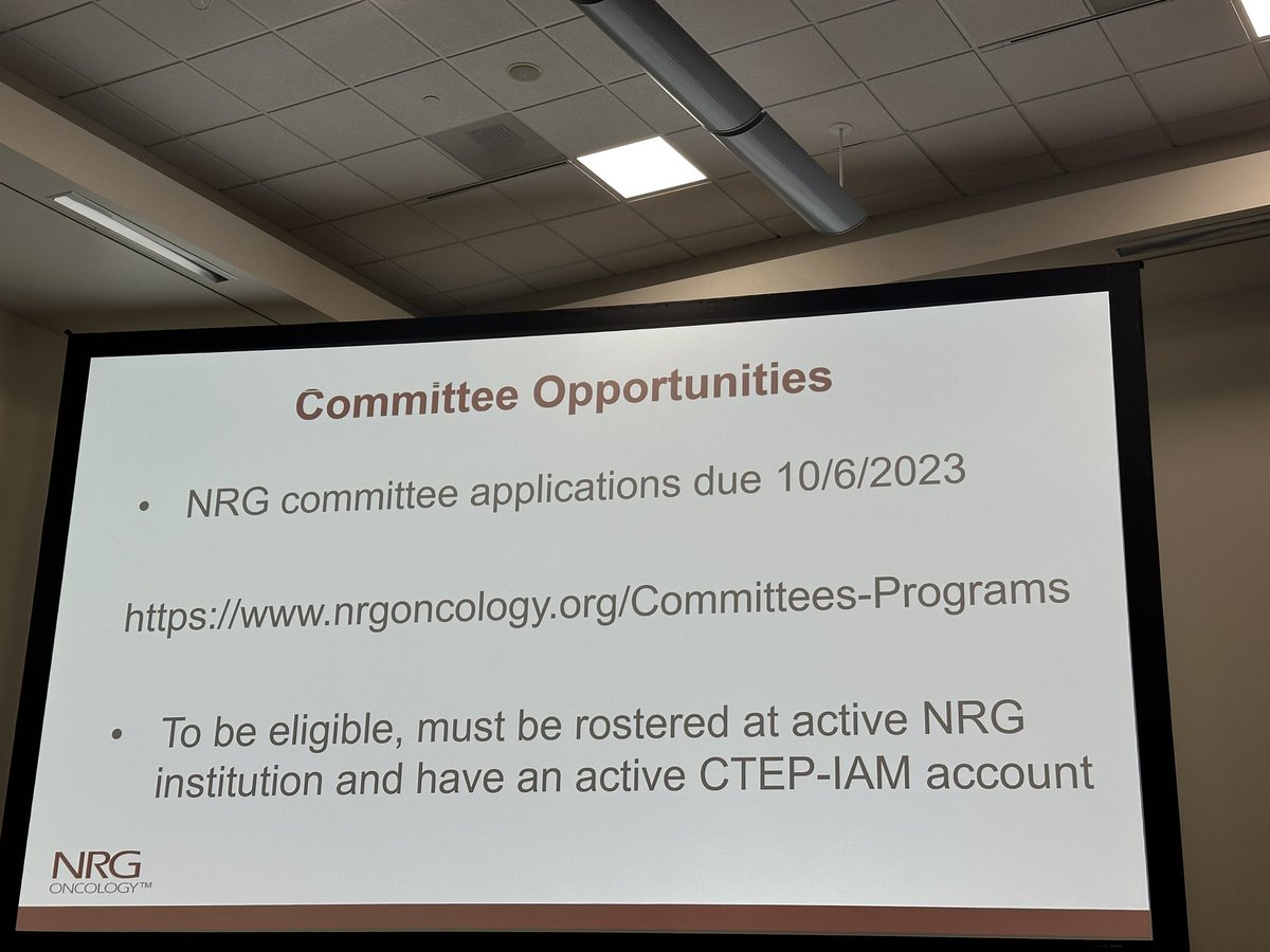 Danielle Cerbon, MD (@daniellecerbon) on Twitter photo Remember to submit your applications to join the <a href="/NRGonc/">NRG Oncology</a> committees before 10/06! There’s many great reasons to join but this last line from Dr. <a href="/KHigginsMD/">Kristin Higgins</a> presentation today at #ASTRO2023 sums it up! <a href="/RTOGFoundation/">RTOG Foundation</a> Remember to submit your applications to join the <a href="/NRGonc/">NRG Oncology</a> committees before 10/06! There’s many great reasons to join but this last line from Dr. <a href="/KHigginsMD/">Kristin Higgins</a> presentation today at #ASTRO2023 sums it up! <a href="/RTOGFoundation/">RTOG Foundation</a>