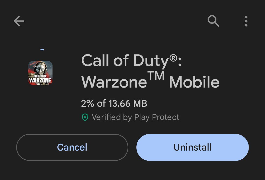 Nueva mini actualizacion disponible en Warzone Mobile. 

-Davidluis

#WarzoneMobile