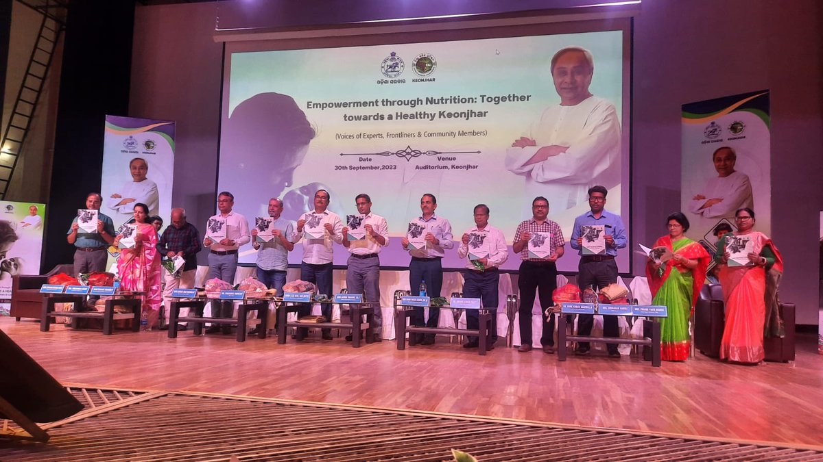 RajeshSinhaDr's tweet image. Honored to be part of the nutrition conclave of DMF Keonjhar, Odisha to address child malnutrition which leads to poor physical, language, socioemotional &amp;amp; cognitive devlpmt &amp;amp; perpetuate the poverty trap throughout one’s life. I shared the Indian adapted #MAMI carepathway package