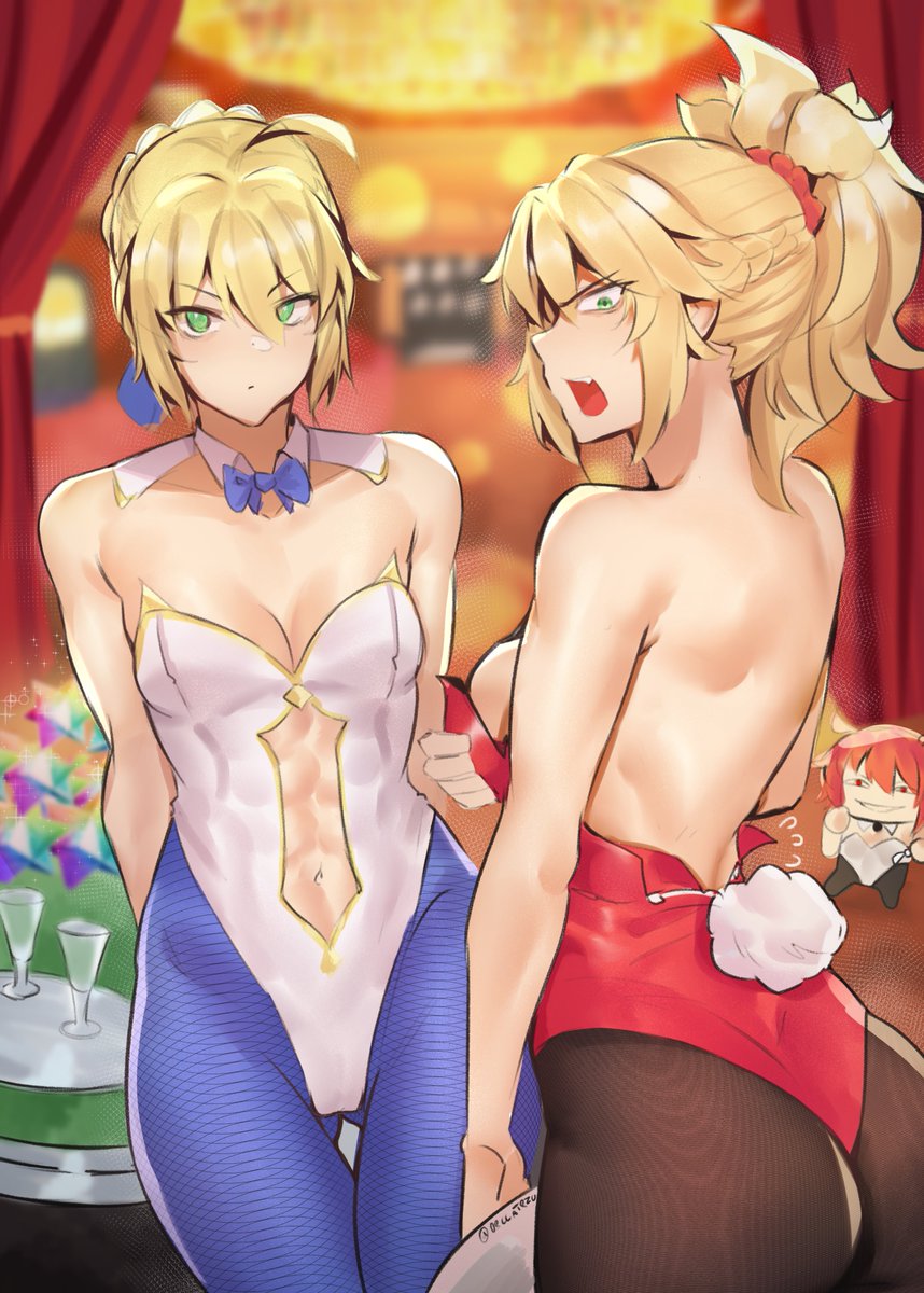 Day 01

Bunny Mordred.... #FGO #mordredtober