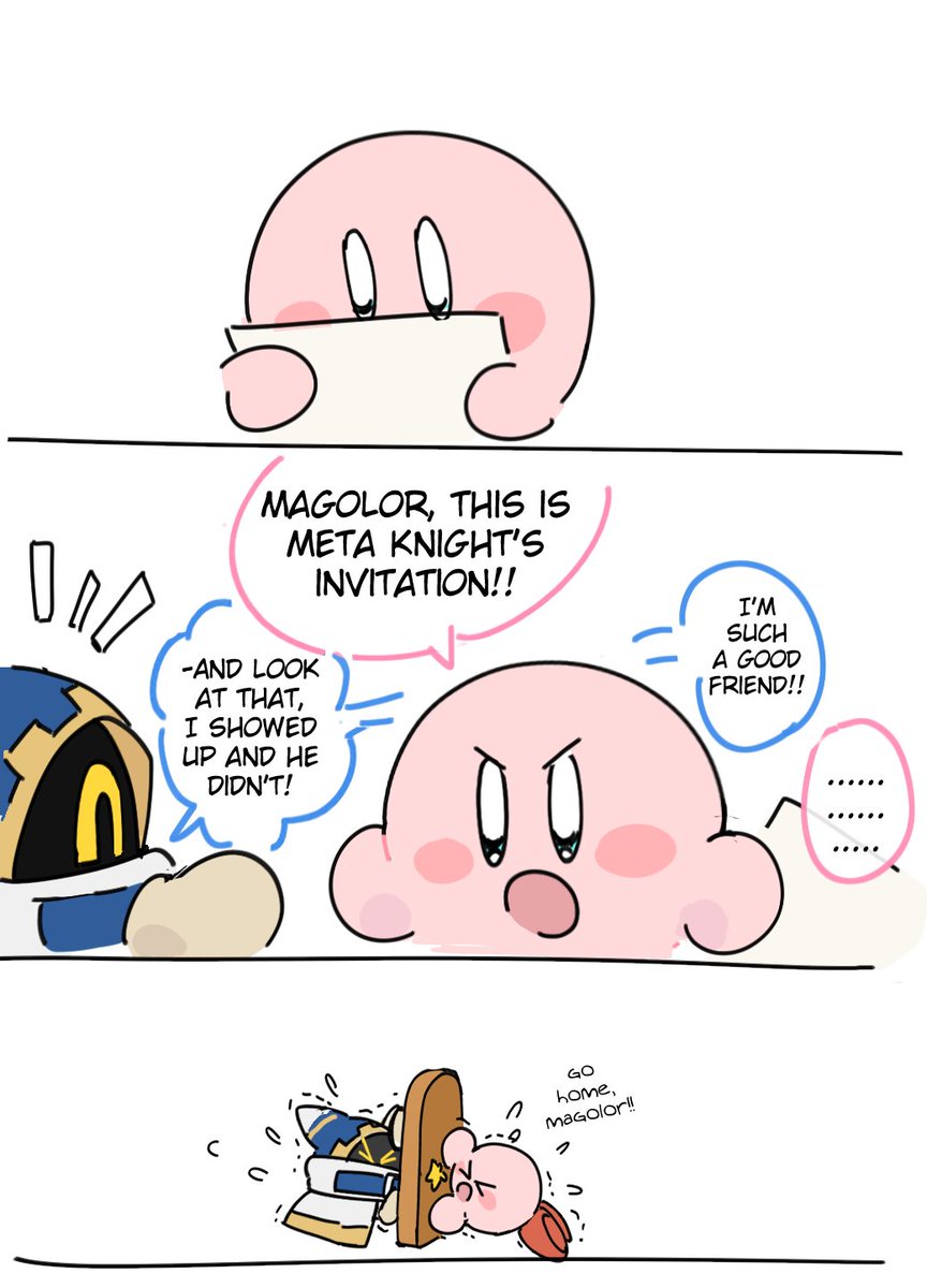 next_fifth's tweet photo. Drew up a funny scene from craftyegg/@anywayMUAHAHAHA's story that I've been wanting to draw for a while (link in thread:) https://t.co/VyjhgNNJbA