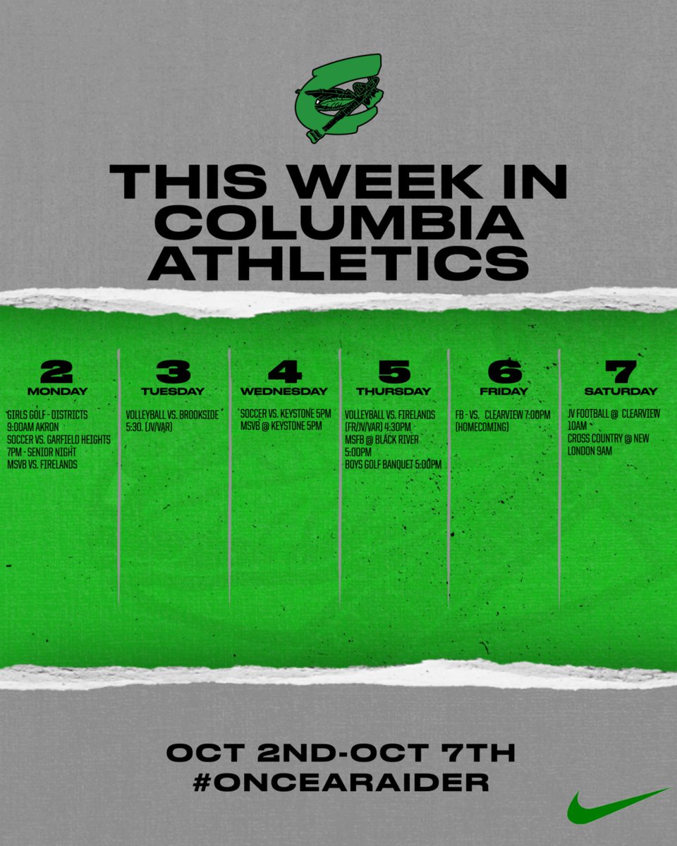 Best of luck to Taylor Kuhrt as she competes in the girls golf District Tournament tomorrow at 9:00am!!