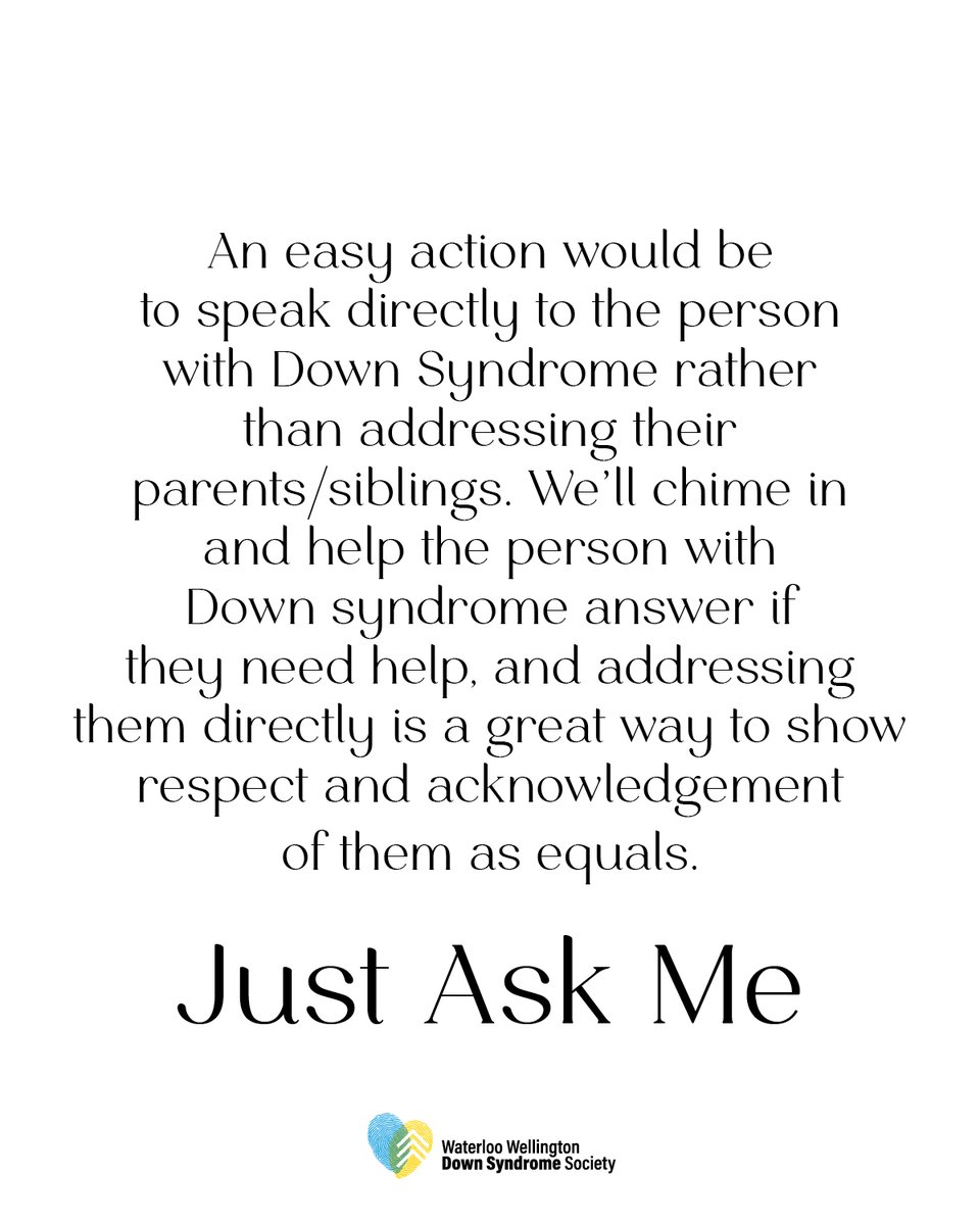 WWDSS_WWDSS's tweet photo. Just Ask Me - Emma
#JustAskMe #Capable #SeeTheAbility #DownRightCapable #WWDSS #OneForTheWall #DownSyndromeAwareness #DownSyndromeAcceptance #DownRightPerfect #WouldntChangeAThing #T21 #Trisomy21 #DownRightWorthy #Worthy #UpSyndrome #ShoutTheirWorth #DontLimitMe #DesignerGenes https://t.co/C6veK3uliS