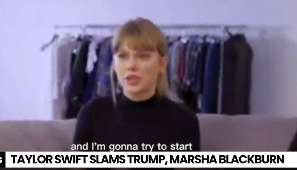 The_Trump_Train's tweet image. Travis Kelce promotes Bud Light and is a spokesman for the new Pfizer covid vaccine 

Taylor Swift is known anti-Trumper and promotes/funds radical left organizations.

Why does the NFL and mainstream media continue to promote them?