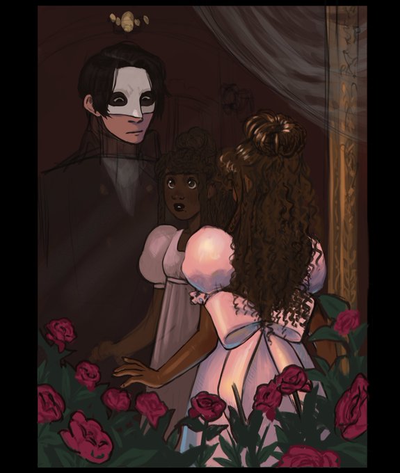 「flower very dark skin」 illustration images(Latest)