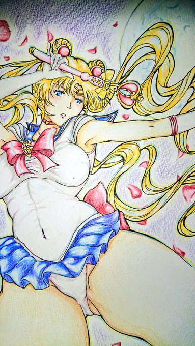 遙か古に描いたイラスト達…
顔の描き方は勿論、カロリーの増加…等
今、見直すといろんな発見があって楽しいw
色鉛筆→100均マーカー→コピック
ノート→スケッチブック→ケント紙
と、画材も変化('∀`)

これからも楽しんでお絵描きします(*^^*) 