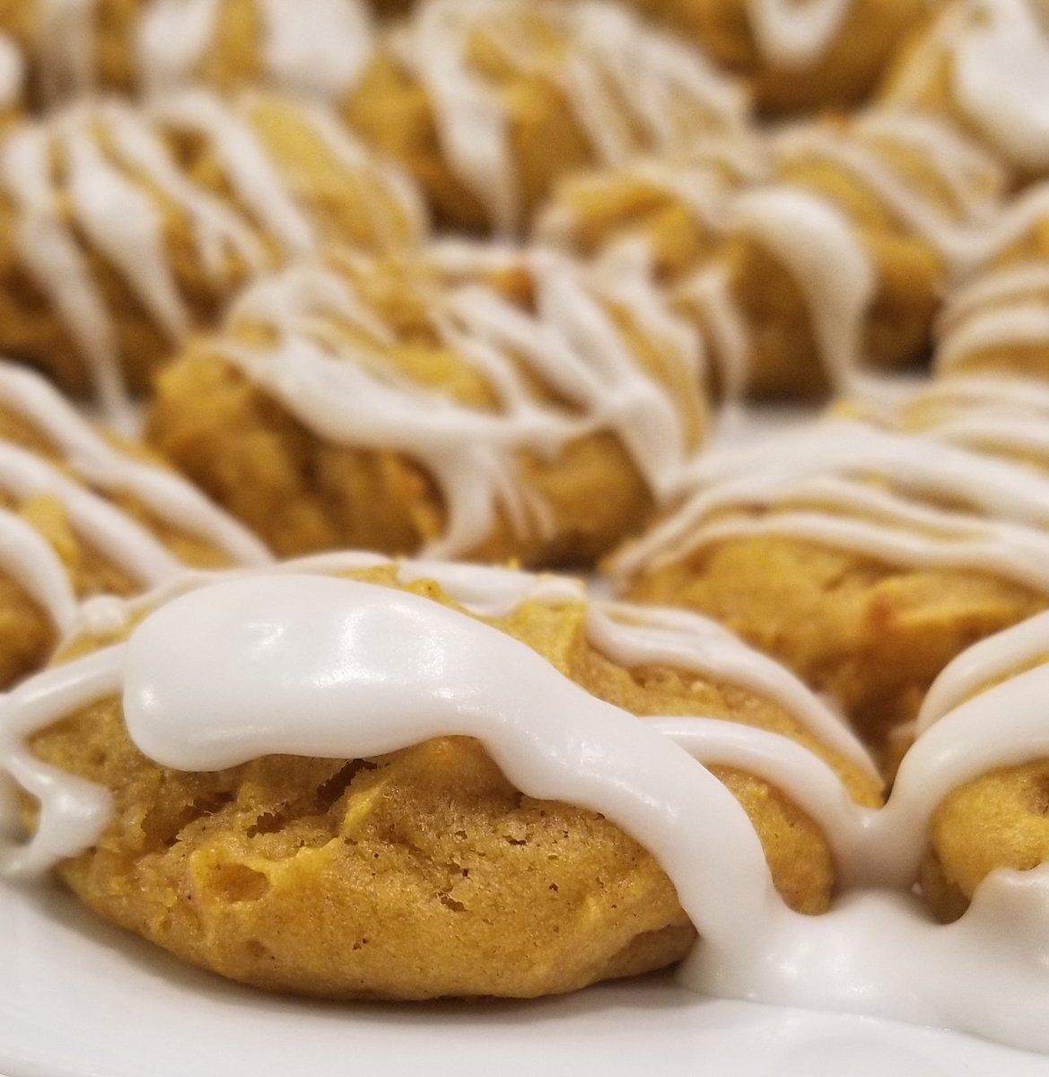 Obligatory first day of October pumpkin cookie picture.
