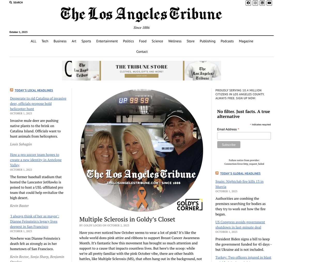 Goldylocksrocks's tweet photo. Here is a new article in my column in the Los Angeles Tribune.
Maybe this can help YOU or a friend?
https://t.co/MMxLja7wPT
#GoldyKnows #MS #MSFitnessChallenge #DavidLyons @MSFitChallenge https://t.co/1r5ry4KPqc
