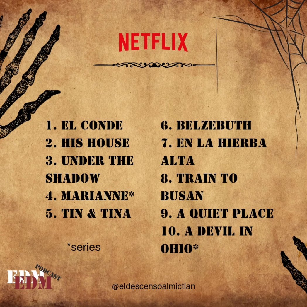 DAMictlan's tweet photo. #Halloween2023 
Les traemos una selección de películas y series de terror para darle la bienvenida a nuestra temporada favorita. Esperamos que les guste y que tengan un mes lleno de sustos 👻🎃 https://t.co/RcQLoY4wfk