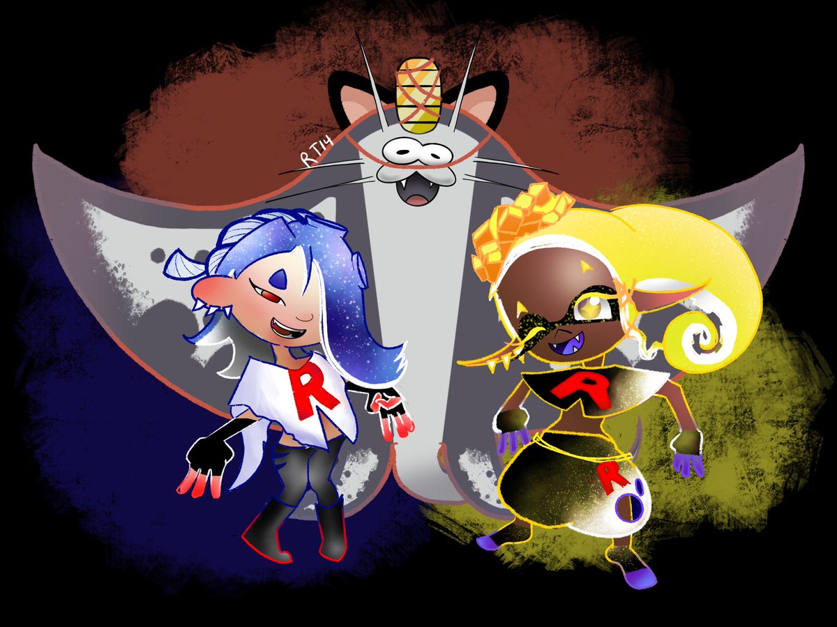 reptu14's tweet photo. Team Deepcut!!!
#splatoon3 #deepcut #teamrocket #shiver #fyre #bigman #pokemon https://t.co/psCwQxiYyV