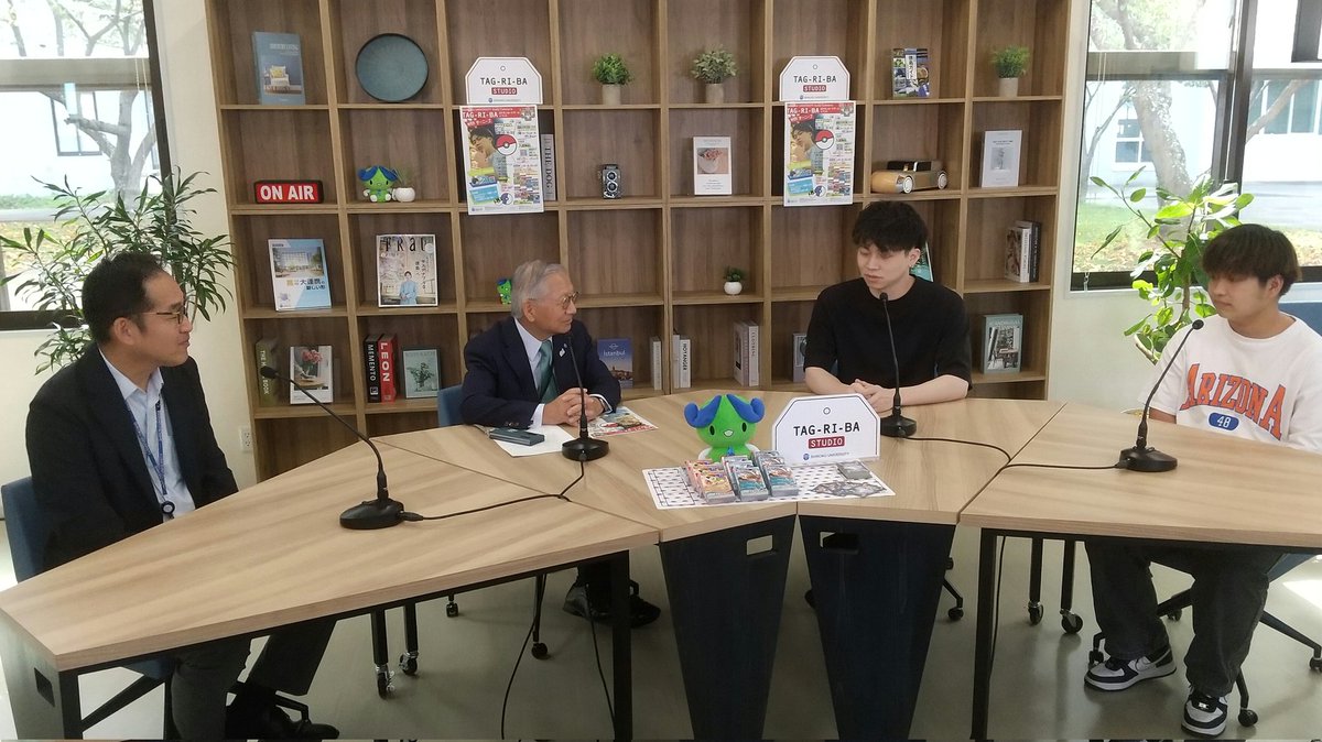 DaiNagase's tweet photo. 今日はサーニーゴ選手と撮影なう。#サーニーゴ #四国大学 #TAGRIBA #ポケカ #徳島 https://t.co/Q1Nur2ctyl