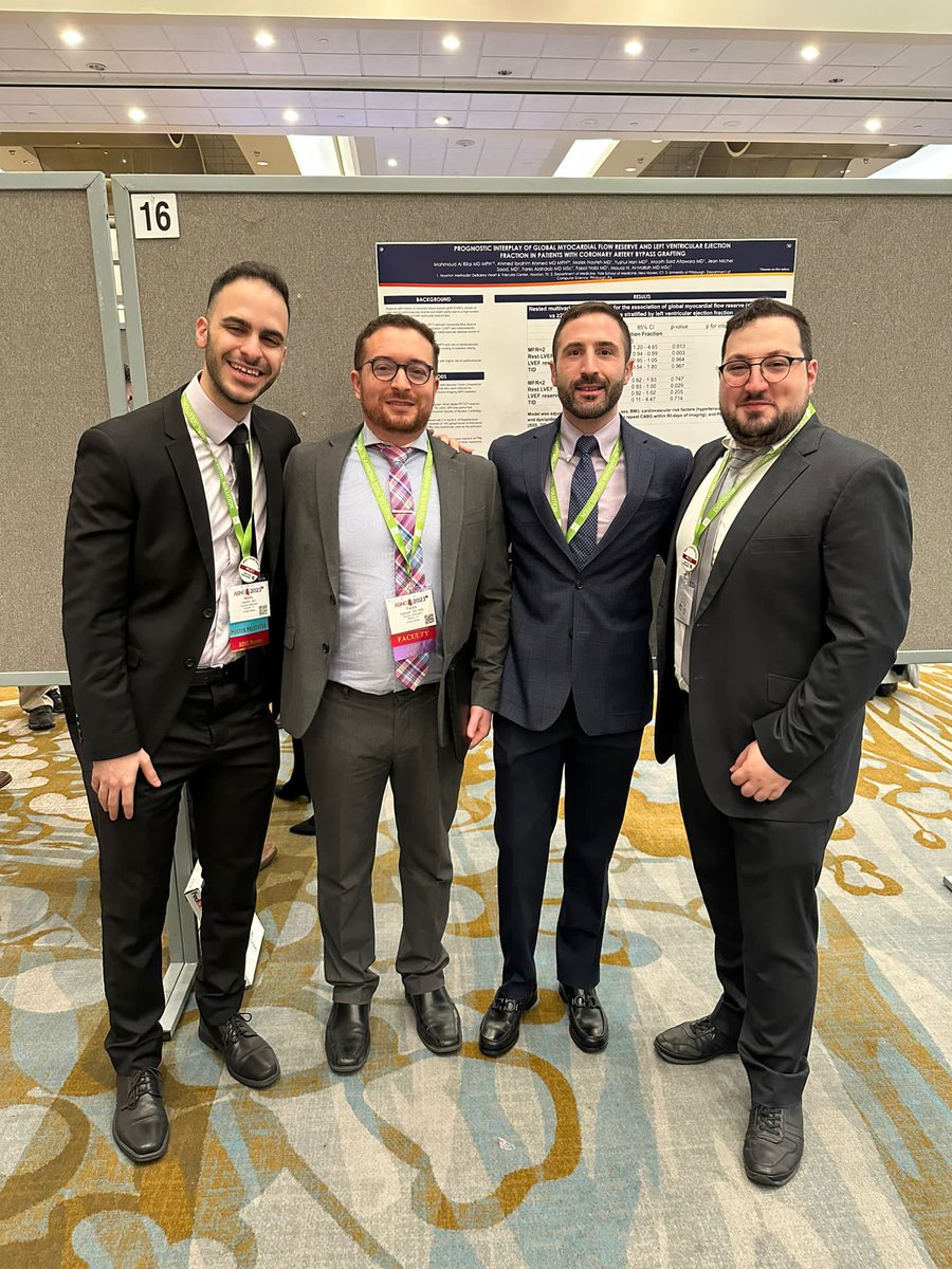 Mouaz Al-Mallah, M.D MSc tweet media