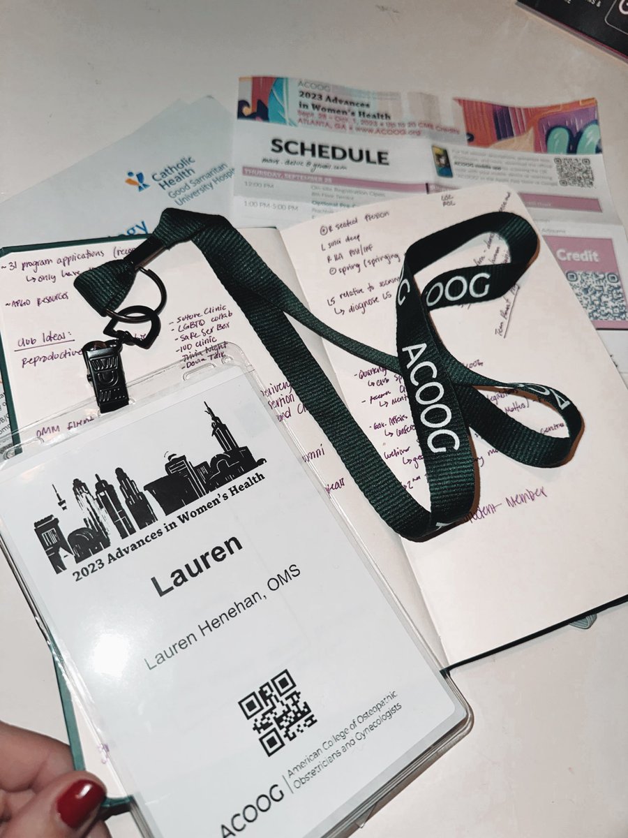 LaurenHenehanDO's tweet photo. The @ACOOG1934 conference and @acoog_nss delegate meeting reminded me how excited I am to be pursuing a career in women’s health! #AspiringOBGYN #OBGYN #ACOOG https://t.co/JxTHnpLLui