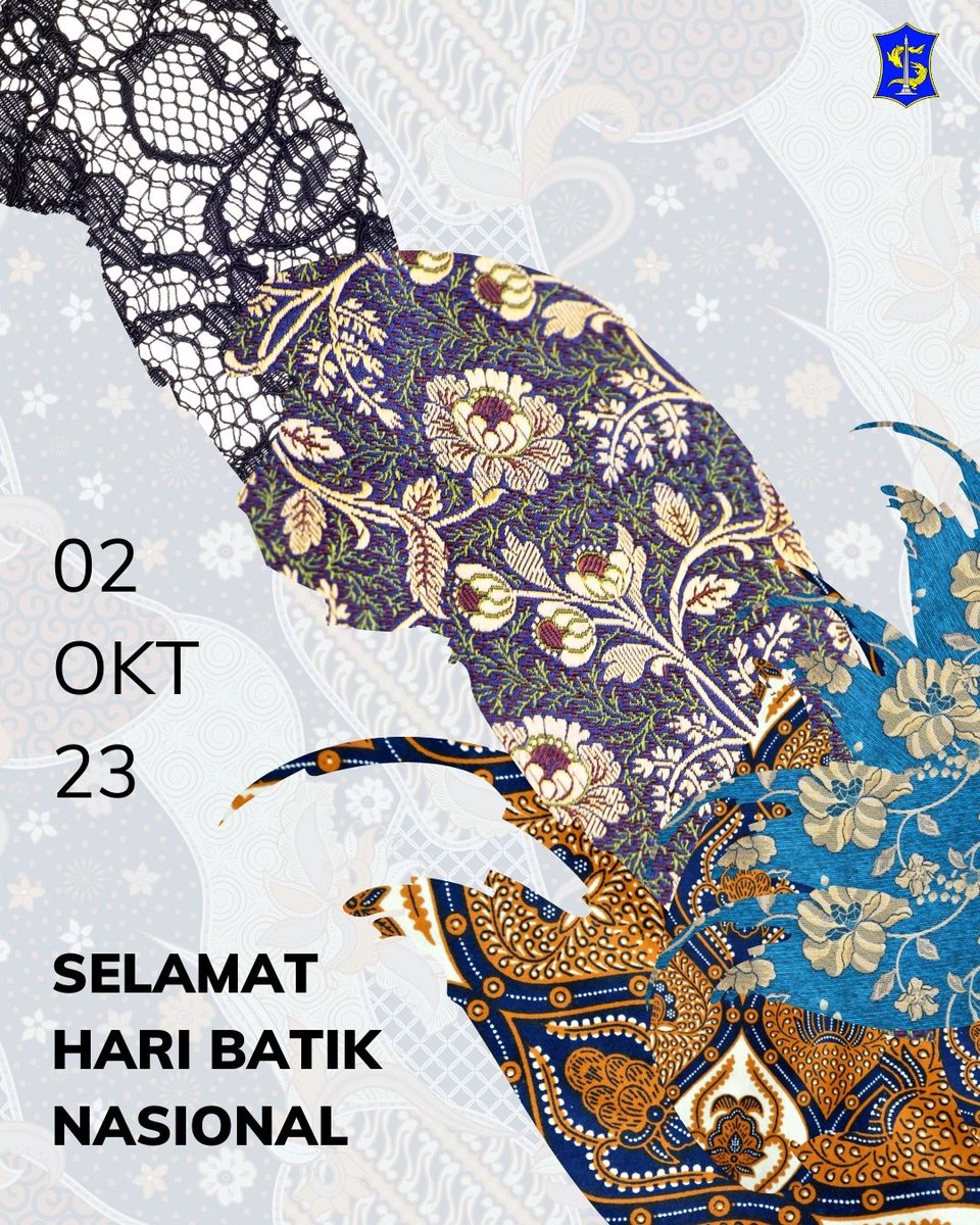 Selamat Hari Batik Nasional!
.
Mari lestarikan budaya bangsa dengan mengenakan batik terbaikmu sebagai bentuk identitas bangsa dan warisan budaya Indonesia yang berharga

#haribatiknasional #batik #batikmodern