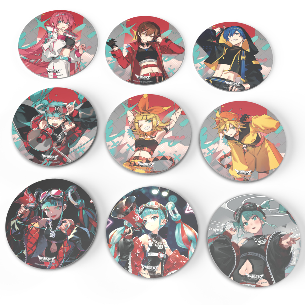 chara_pub's tweet image. キャラパブから #マジカルミライ2023 のパブミラーが登場!! 壁掛けB4パブミラー、コースターパブミラー、ペンダントパブミラーの事後通販を行っております!!
🔻キャラパブWEB公式(事後通販)
chara-pub.jp/view/category/…
#初音ミク #鏡音リン #鏡音レン #巡音ルカ #MEIKO #KAITO #キャラパブ