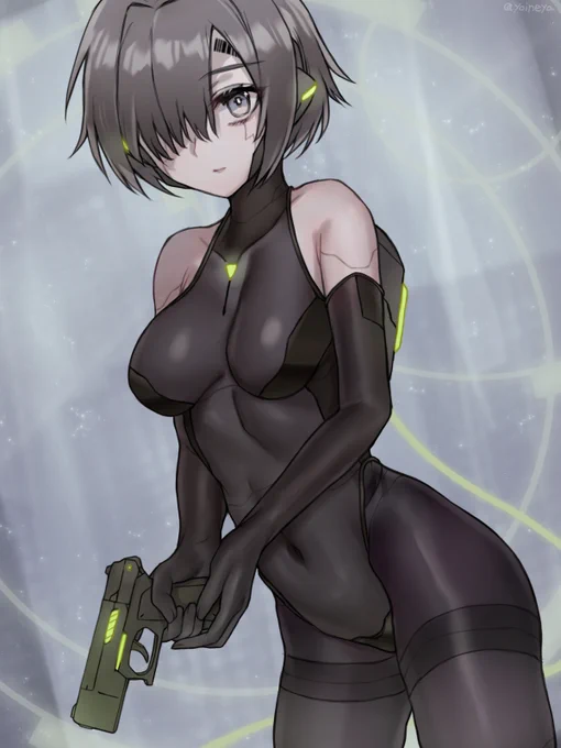 型落ちアンドロイド戦闘員ちゃん #オリジナル 