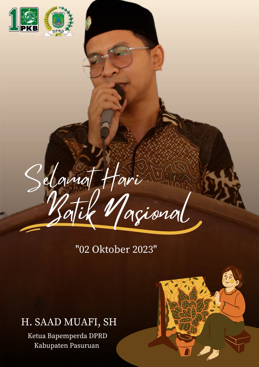 Shinta04878500's tweet photo. Selamat Hari Batik 2023
#HariBatikNasional
#GusMuafiCenter
#SahabarAfi
#SahabatGMC
#SatukanLangkah
@Sahabat4f1 https://t.co/IafTHQwiIm