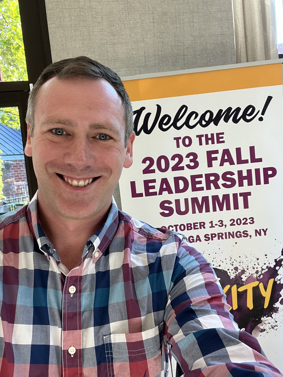 ZachArenz2024's tweet photo. Happy to be in Saratoga Springs this weekend for #NYSCOSS Fall Leadership Summit. I’m looking forward to meeting school leaders across the state and share messages from our teachers! What can I share for you? https://t.co/3UCv6kzEPd