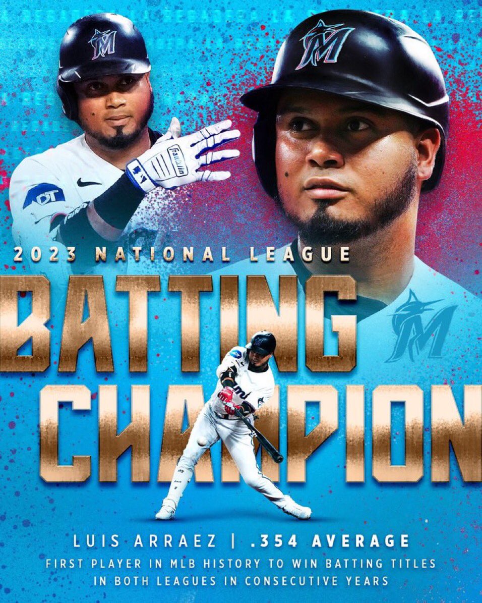 Luis Arráez is the third former Twin to win the National League batting title in the past 11 years.
