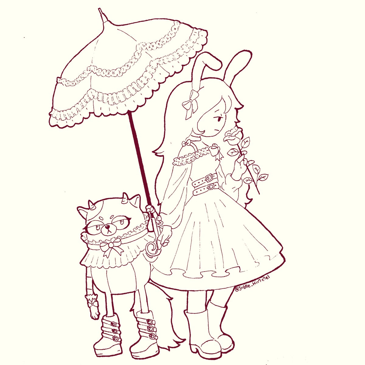 #CNinktober2023 #Cartoonber2023 #FionnaandCake #fionnaandcakefanart