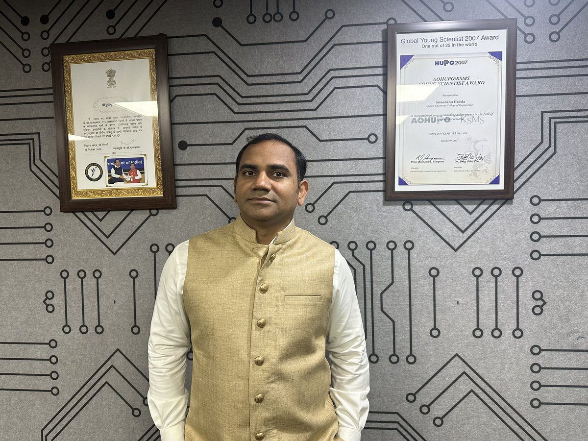 Dr Srinubabu Gedela tweet media