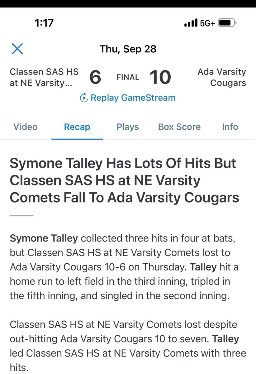 Symone Talley tweet media