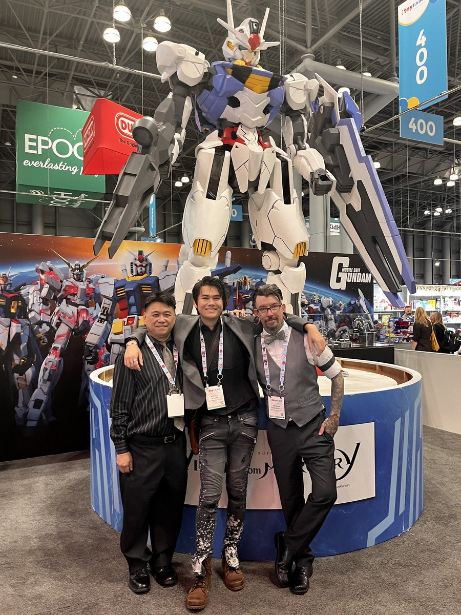A VERY wonderful thank you to @BandaiNamcoUS and @TeamRiderUS for a productive and pleasant Toy Fair @ToyFairNY! 

We’re so excited for what the future holds for all of our partners and our customers!