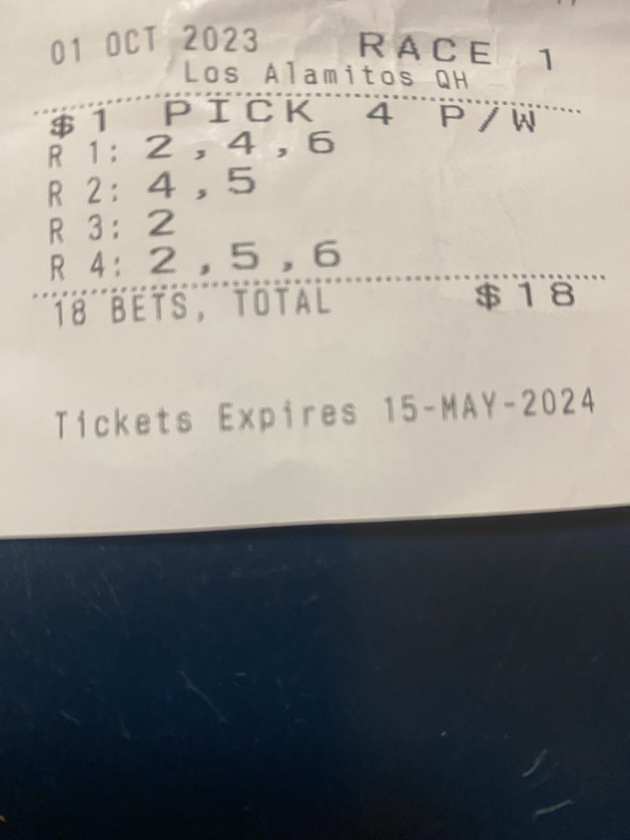 TRACKGABE's tweet photo. Ending pick 4 at Los Alamitos #HorseRacingTips
#inthedungeon https://t.co/S7kvjQarun