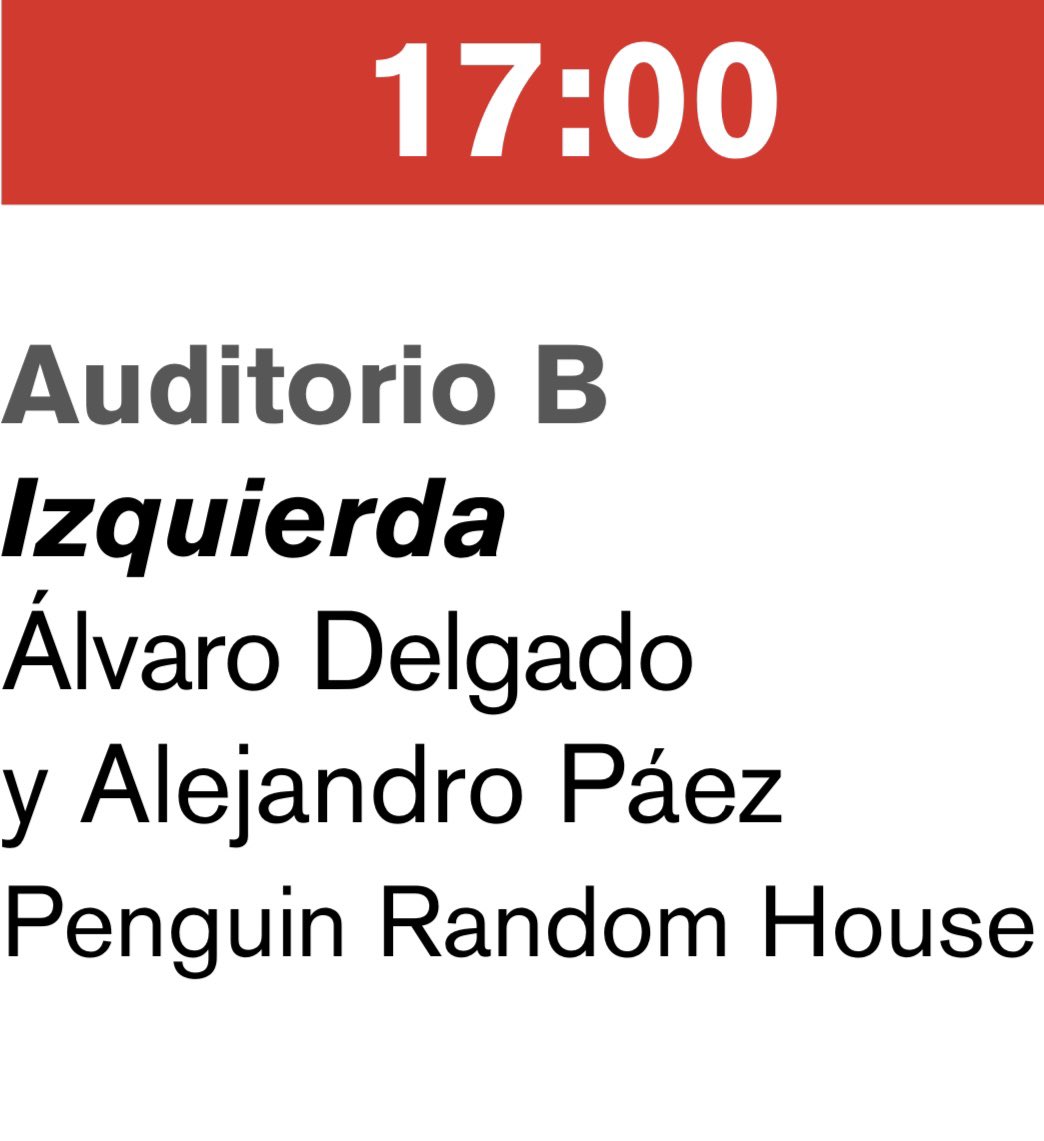 Atención Nuevo León: El próximo sábado 7, a las 17 horas, @paezvarela y yo presentaremos “Izquierda” en la @FeriaLibroMty. ¡Allá nos vemos! ¡Es en el Auditorio B!