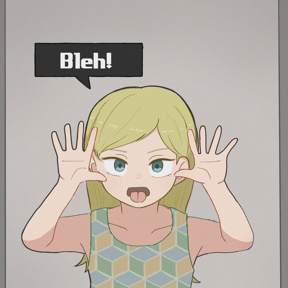 #RustyLake
#Laketober /02.Bleh!👅
