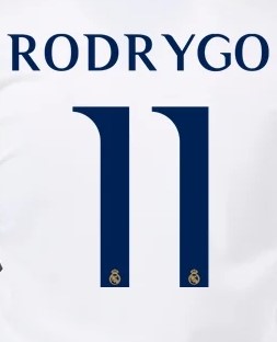 Champions League this week, game 2 of group stage we have Real Madrid name-sets in store (images based on stock at Rice Village store) #RealMadrid #Bellingham #modric #rodrygo #ChampionsLeague #soccer4all #houstonsoccer
