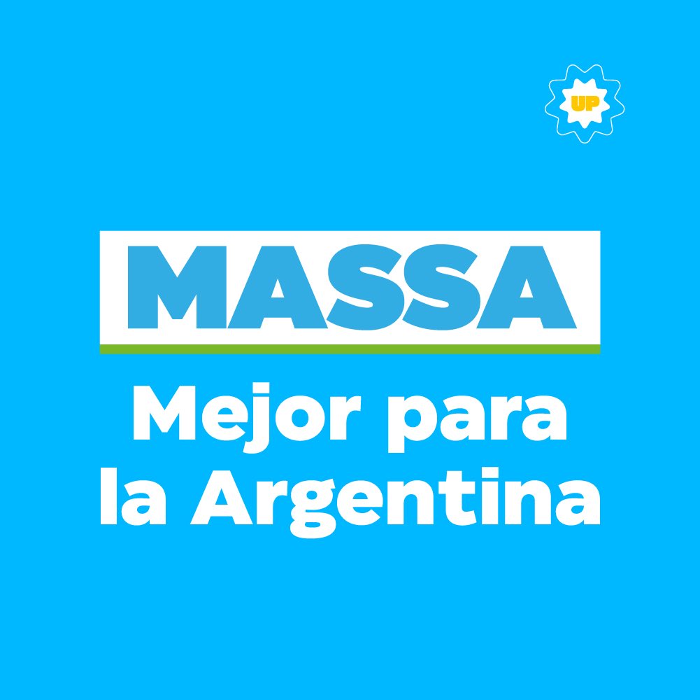 unionxlapatria's tweet photo. No quedan dudas: #MassaPresidente 🇦🇷 https://t.co/C1VYp4sYhb