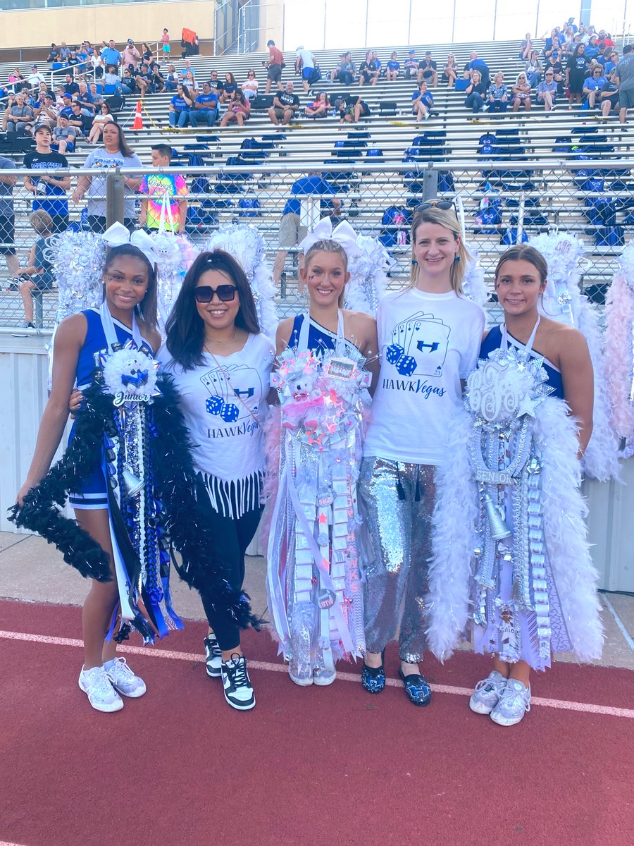 Russell_Said's tweet photo. One for the books. One for the heart. 
Viva HAWK Vegas! 
Texas. Forever.
🖤🤍💙
#hpnd https://t.co/W275tcjjK0