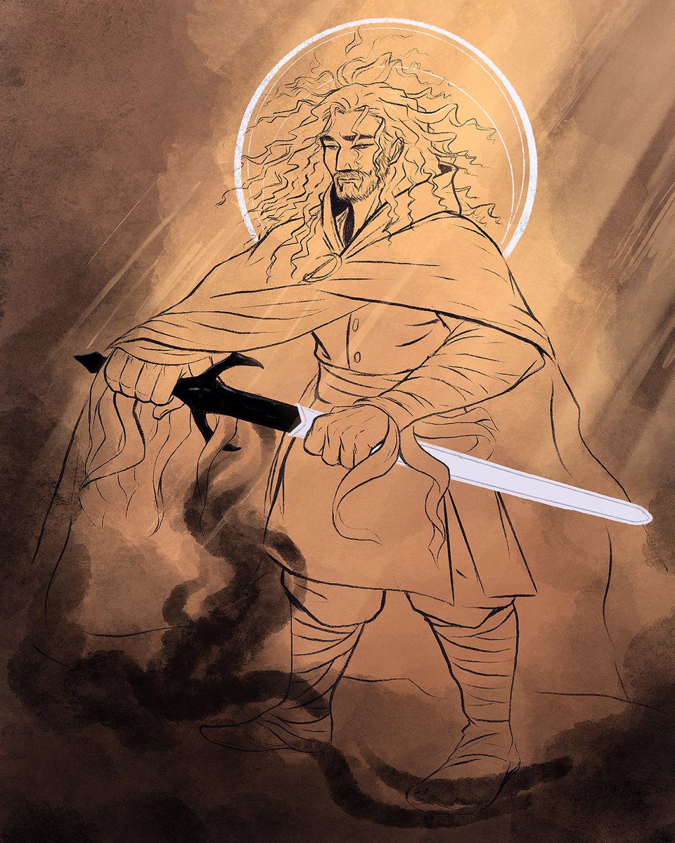 JazzyKandra's tweet photo. Vasher and Nightblood sketch for #cosmereinktober2023 prompt smoke. Might get back to it later, who knows (not me)!
#vasher #nightblood #warbreaker #inktober #cosmere #sketch #brandonsanderson https://t.co/QiDA5ASiHe