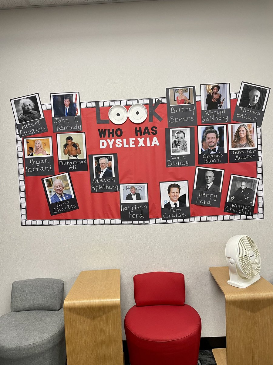 October is Dyslexia Awareness month!  I made two bulletin boards, one for my classroom and one for the rest of the school to enjoy. I just hope my students remember me when they become as successful as some of the people displayed!
#coppellMLI
#cmswWranglers