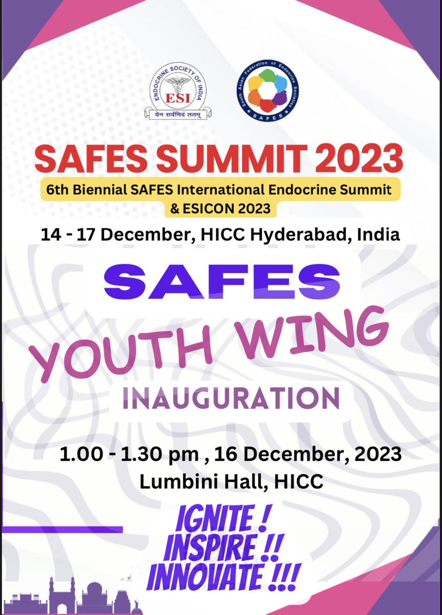 SAFES Youth wing inauguration at SAFES SUMMIT 2023
Ignite! Inspire! Innovate ✨💫