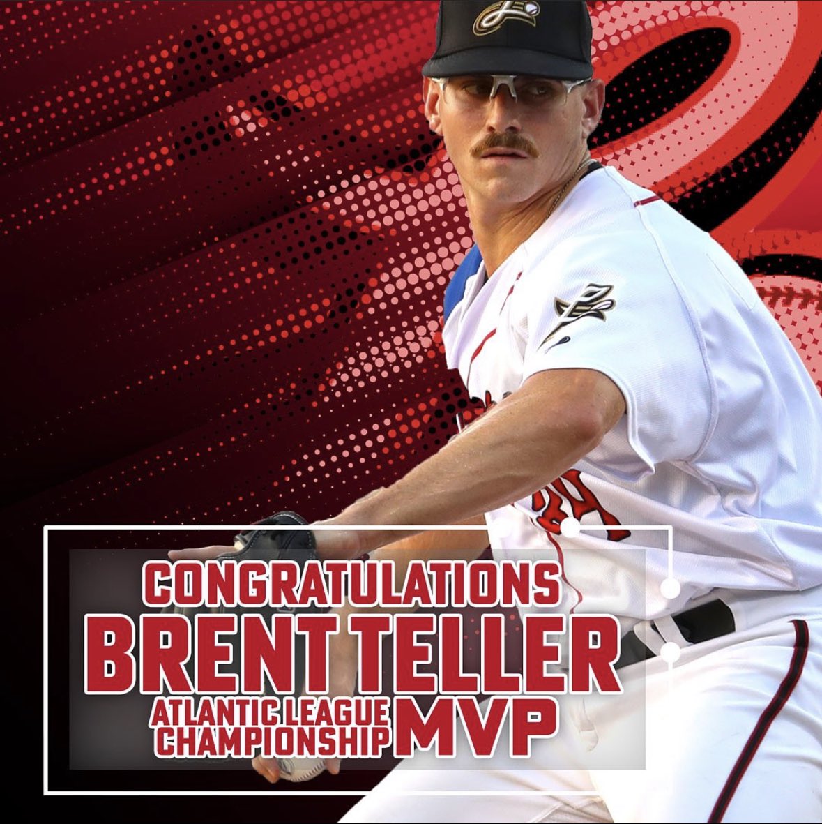 Your <a href="/AtlanticLg/">Atlantic League</a> Championship MVP: Brent Teller! 👏

Teller earned a win in Game 5 and surrendered just three runs across 13.1 innings in the series.