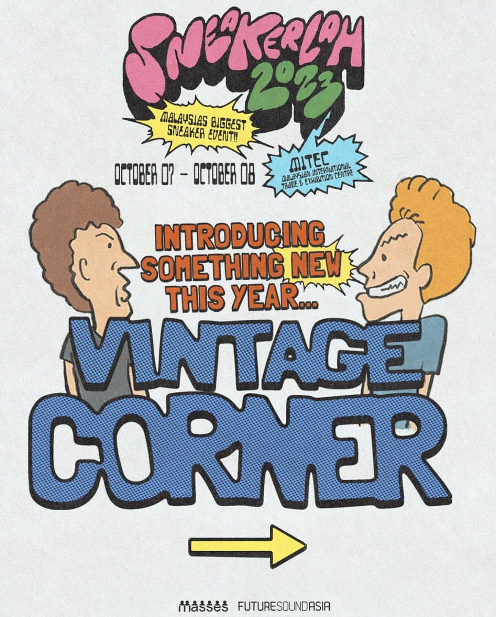 SantaiSini's tweet image. Pencinta kasut dan barang vintage jgn lupa singgah MITEC 7-8 Oktober ni. Ada event Sneakerlah 😍

#santaisini #sneakerlah #thrifted #menarik #event #jom
